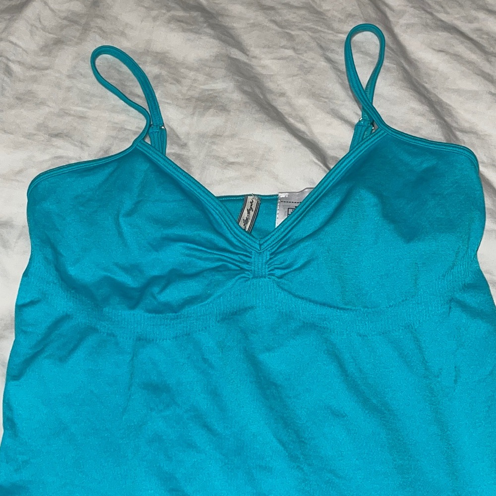 New Guess Seamless Cami Tee Stretch Top Shirt XS/S